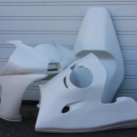 Kit poly carénage complet piste Yamaha R6 1999 2002