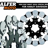 Disque de frein Galfer Skull Harley davidson Sportster Glide Softail street electra... 