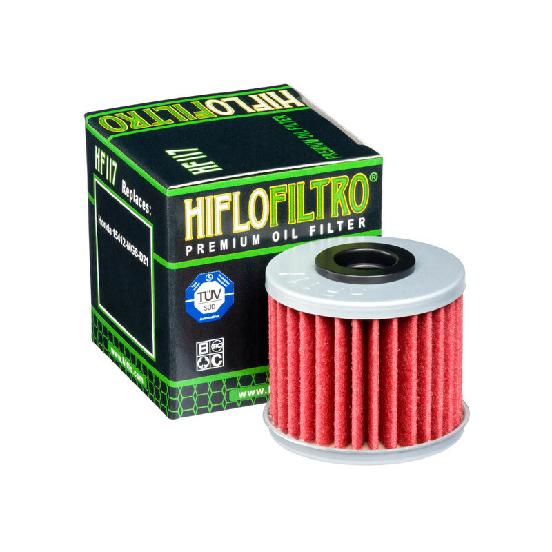 Filtre à huile HIFLOFILTRO - HF117 Honda 