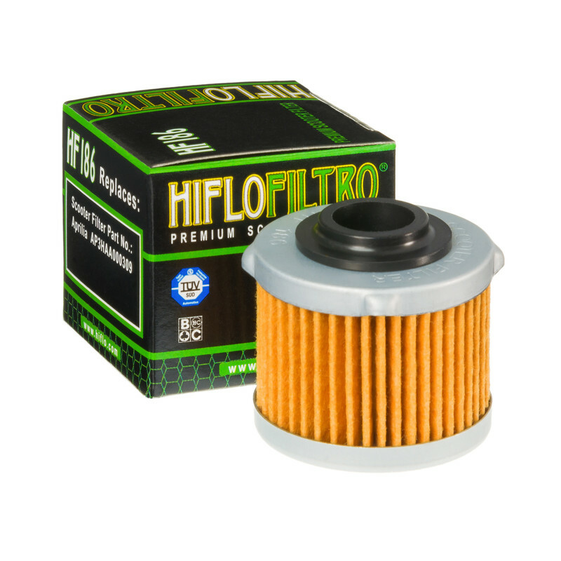 Filtre à huile HIFLOFILTRO - HF186 Aprilia Scarabeo 