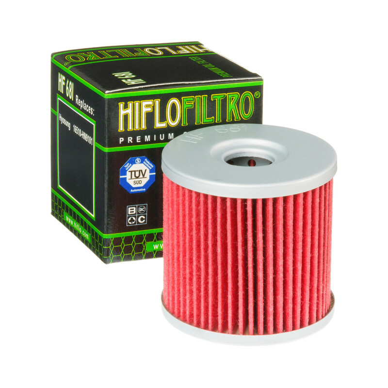 Filtre à huile HIFLOFILTRO - HF681 Hyosung 