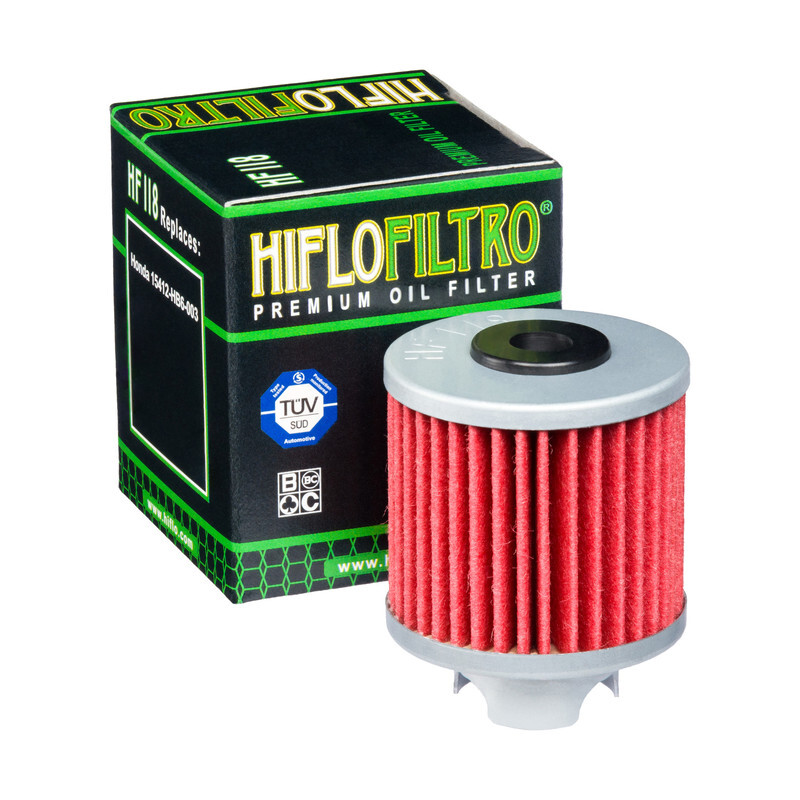 Filtre à huile HIFLOFILTRO - HF118 Honda 