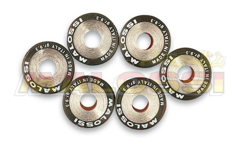 Jeu de galets MALOSSI 19x17mm 10,7gr - 6 pièces 