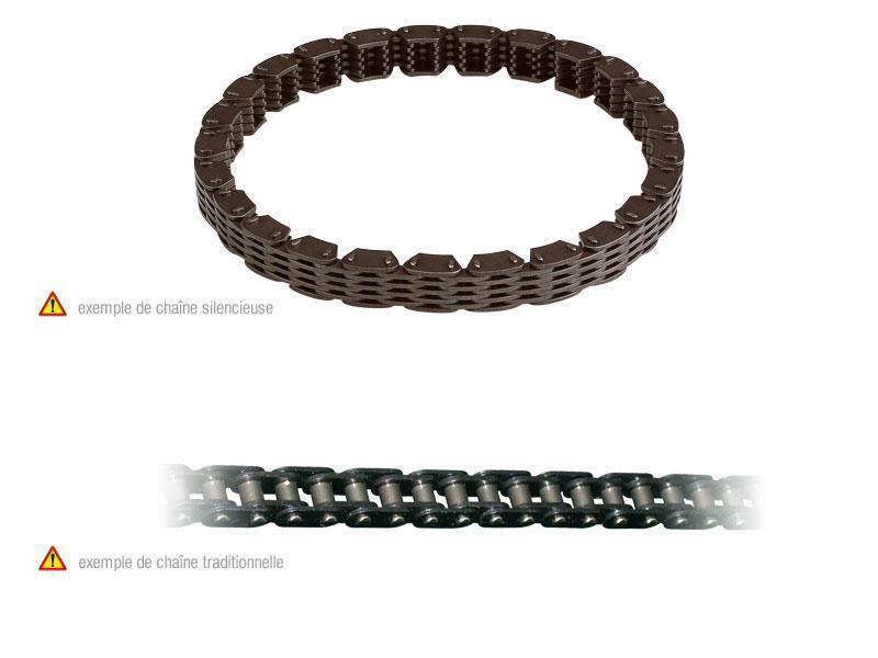 Chaîne de distribution VERTEX silencieuse - 124 maillons 
