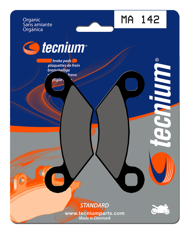 Plaquettes de frein TECNIUM route organique - MA142 