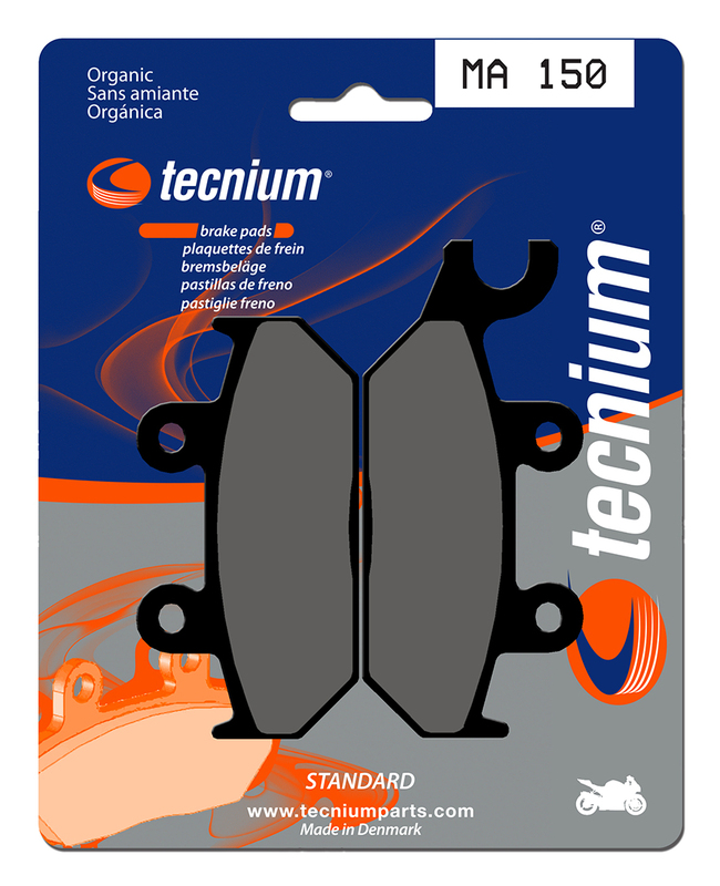 Plaquettes de frein TECNIUM route organique - MA150 