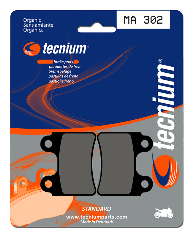 Plaquettes de frein TECNIUM route organique - MA302 