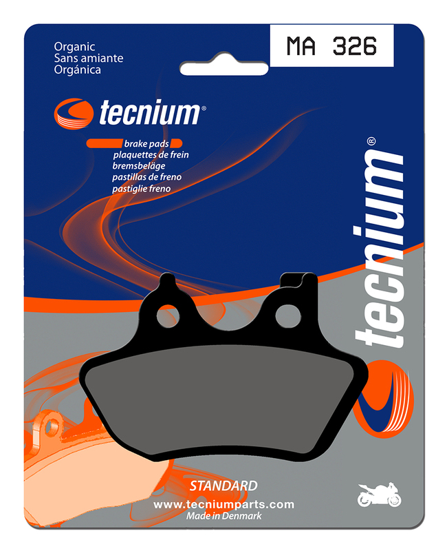 Plaquettes de frein TECNIUM route organique - MA326 