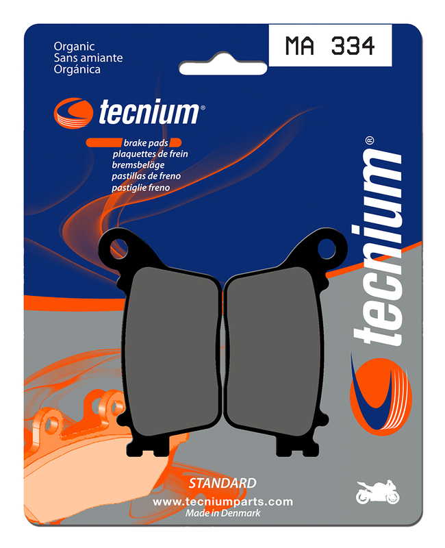 Plaquettes de frein TECNIUM route organique - MA334 