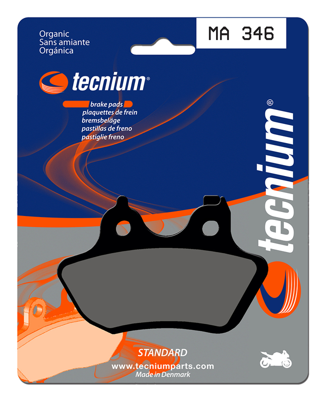 Plaquettes de frein TECNIUM route organique - MA346 