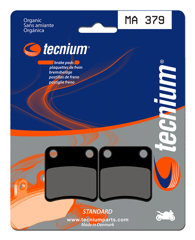 Plaquettes de frein TECNIUM route organique - MA379 