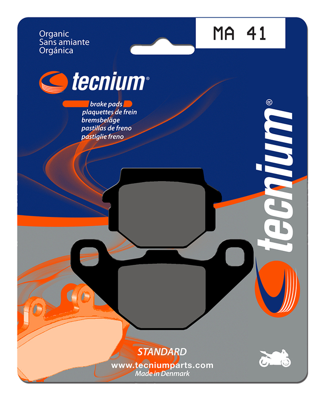 Plaquettes de frein TECNIUM route organique - MA41 