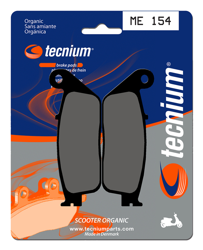 Plaquettes de frein TECNIUM Scooter organique - ME154 