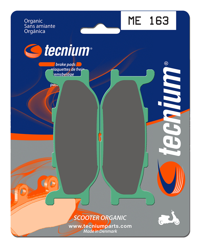 Plaquettes de frein TECNIUM Scooter organique - ME163 