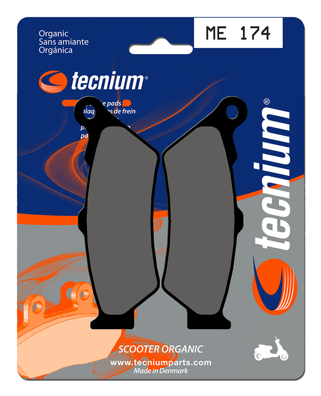 Plaquettes de frein TECNIUM Scooter organique - ME174