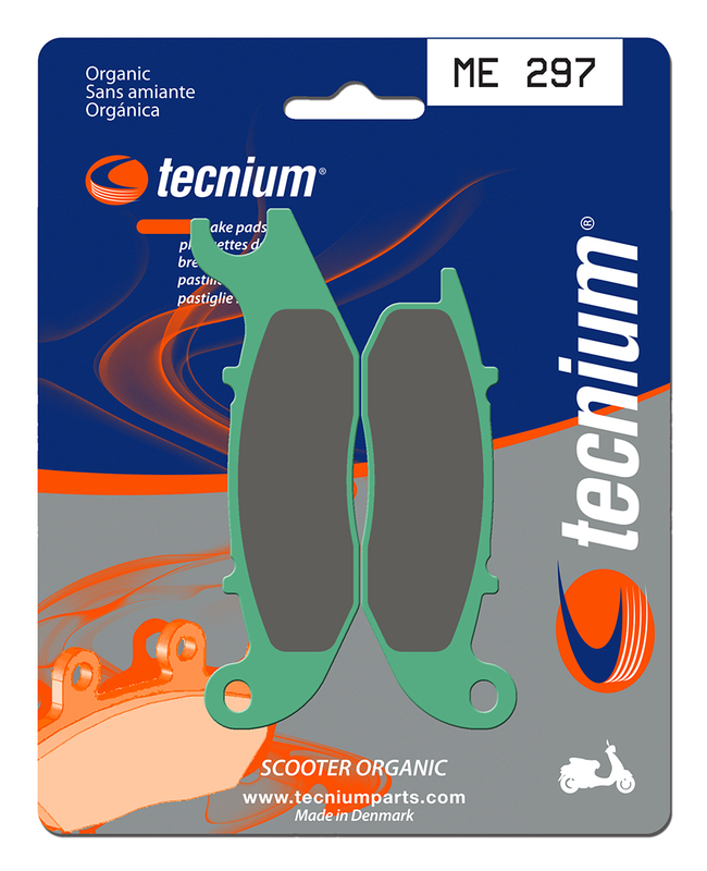Plaquettes de frein TECNIUM Scooter organique - ME297 