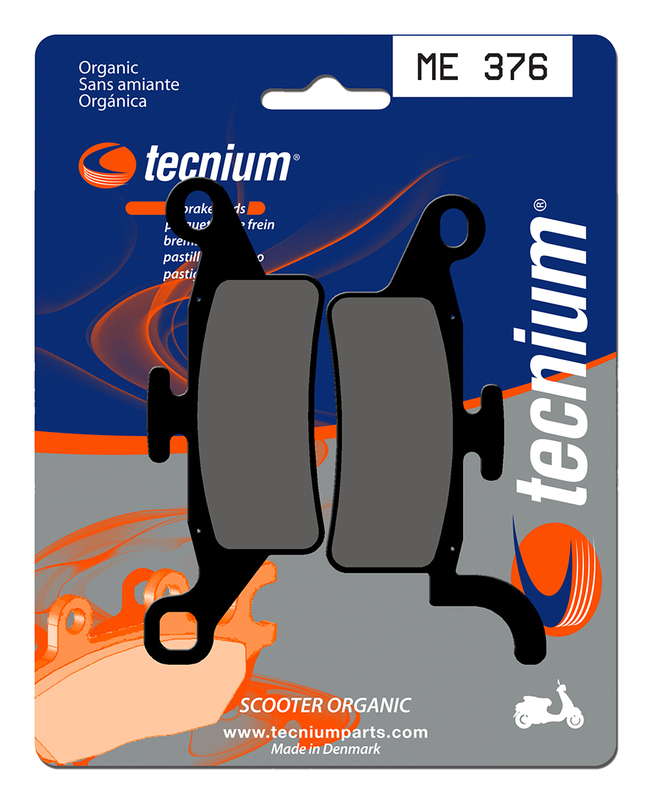 Plaquettes de frein TECNIUM Scooter organique - ME376 