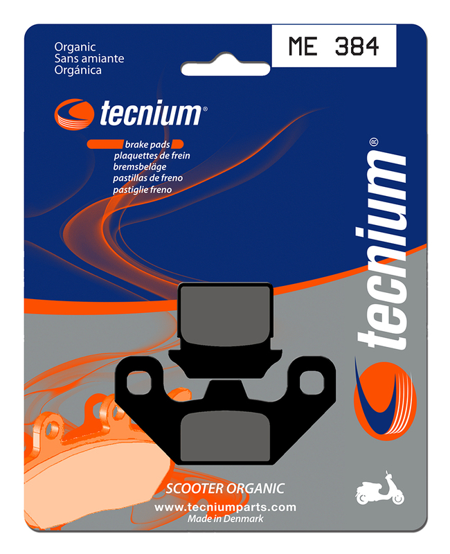 Plaquettes de frein TECNIUM Scooter organique - ME384 