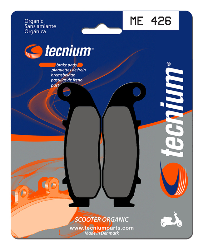 Plaquettes de frein TECNIUM Scooter organique - ME426 