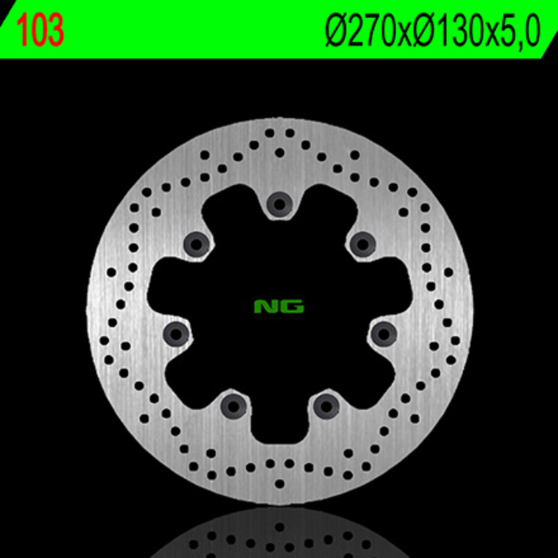Disque de frein NG BRAKES rond fixe 