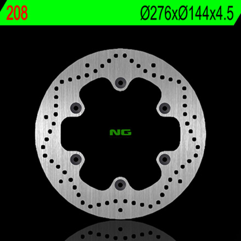 Disque de frein NG BRAKES rond fixe 