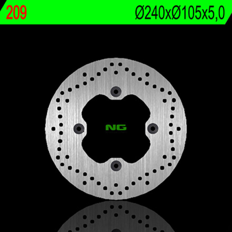 Disque de frein NG BRAKES rond fixe 