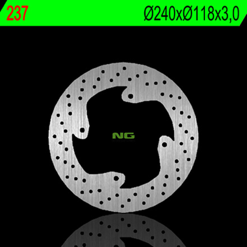 Disque de frein NG BRAKES rond fixe 