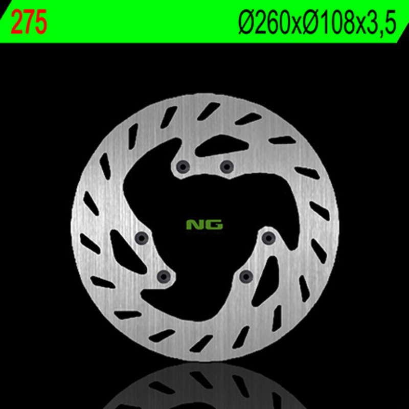 Disque de frein NG BRAKES rond fixe 