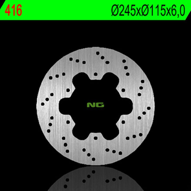 Disque de frein NG BRAKES rond fixe 