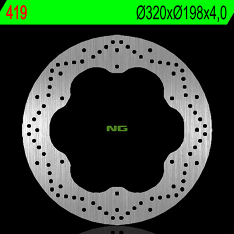 Disque de frein NG BRAKES rond fixe 