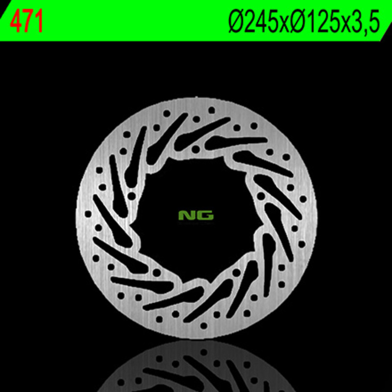 Disque de frein NG BRAKES rond fixe 