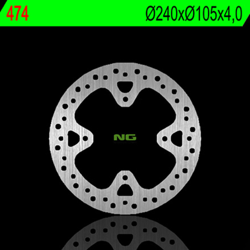 Disque de frein NG BRAKES rond fixe 