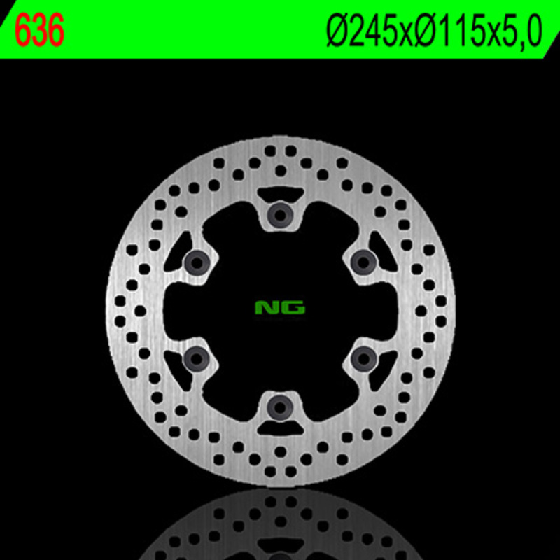 Disque de frein NG BRAKES rond fixe 