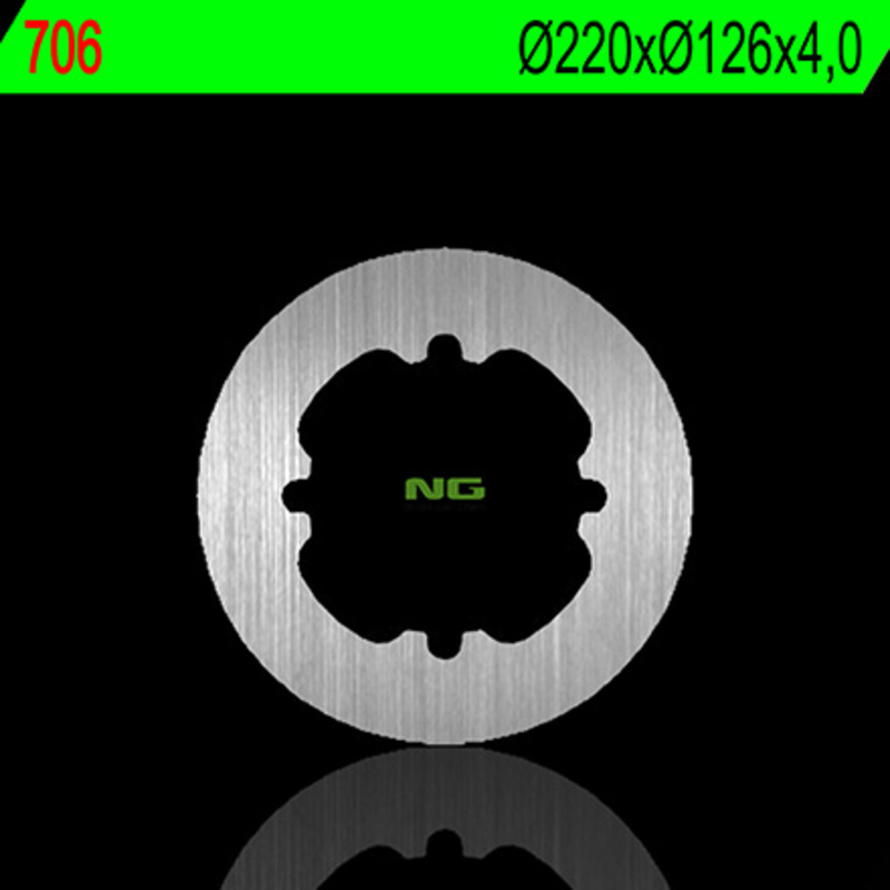 Disque de frein NG BRAKES rond fixe 