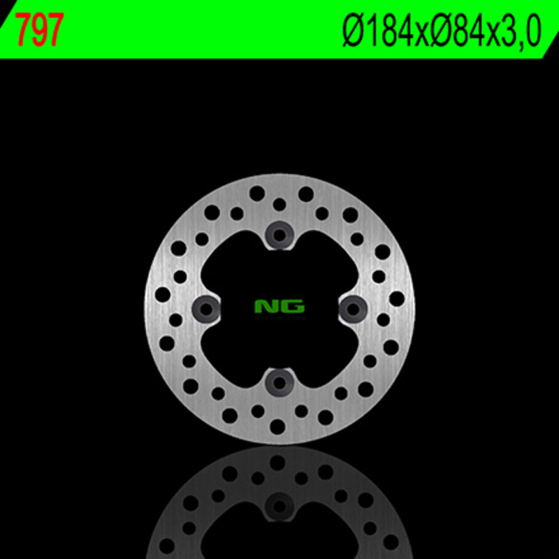 Disque de frein NG BRAKES rond fixe 