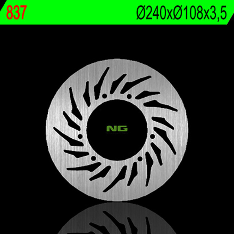 Disque de frein NG BRAKES rond fixe 