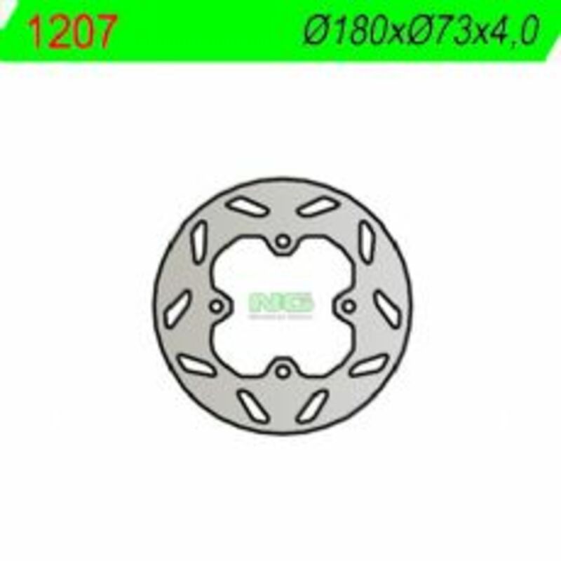 Disque de frein NG BRAKES rond fixe 