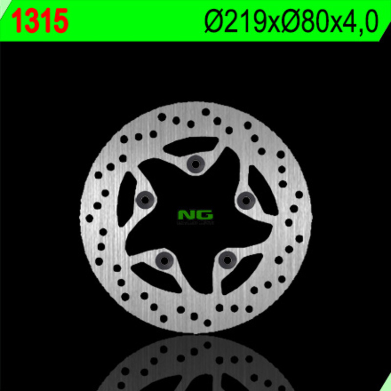 Disque de frein NG BRAKES rond fixe 