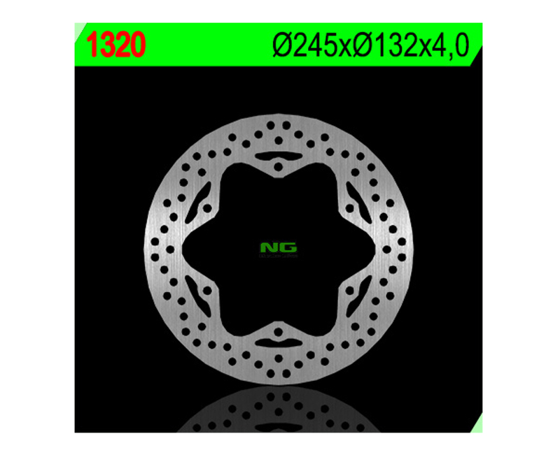 Disque de frein NG BRAKES rond fixe 
