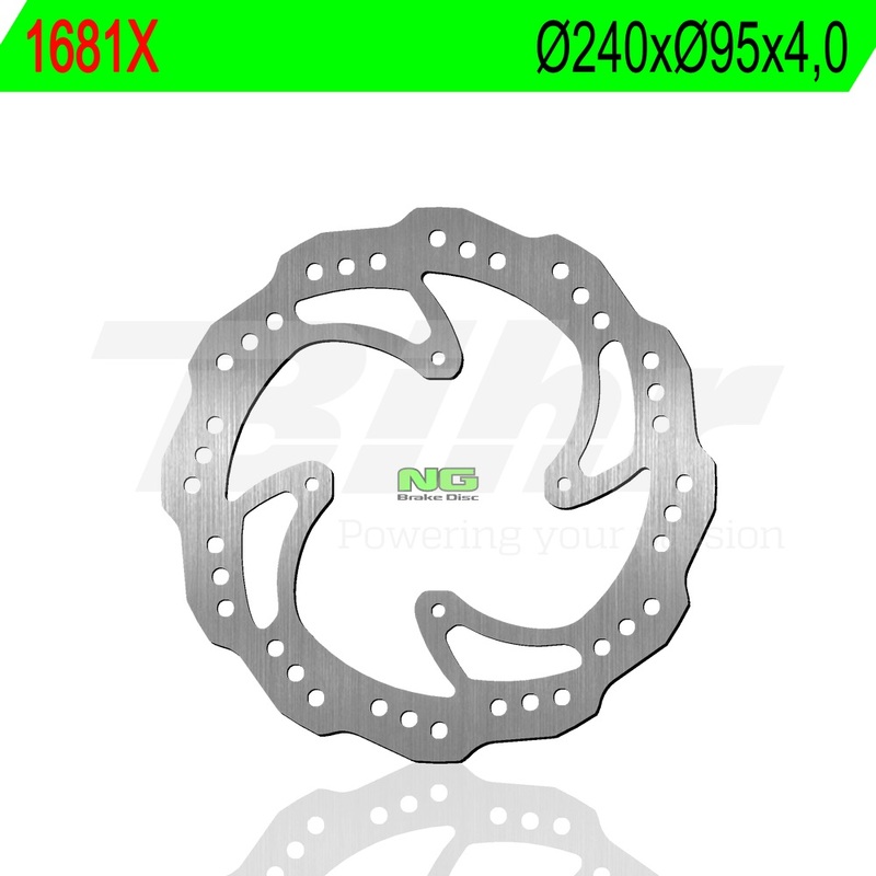 Disque de frein NG BRAKES pétale fixe 
