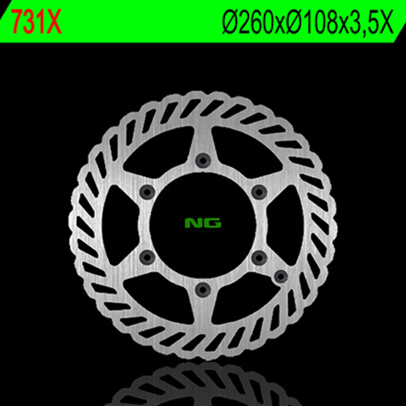 Disque de frein NG BRAKES pétale fixe 