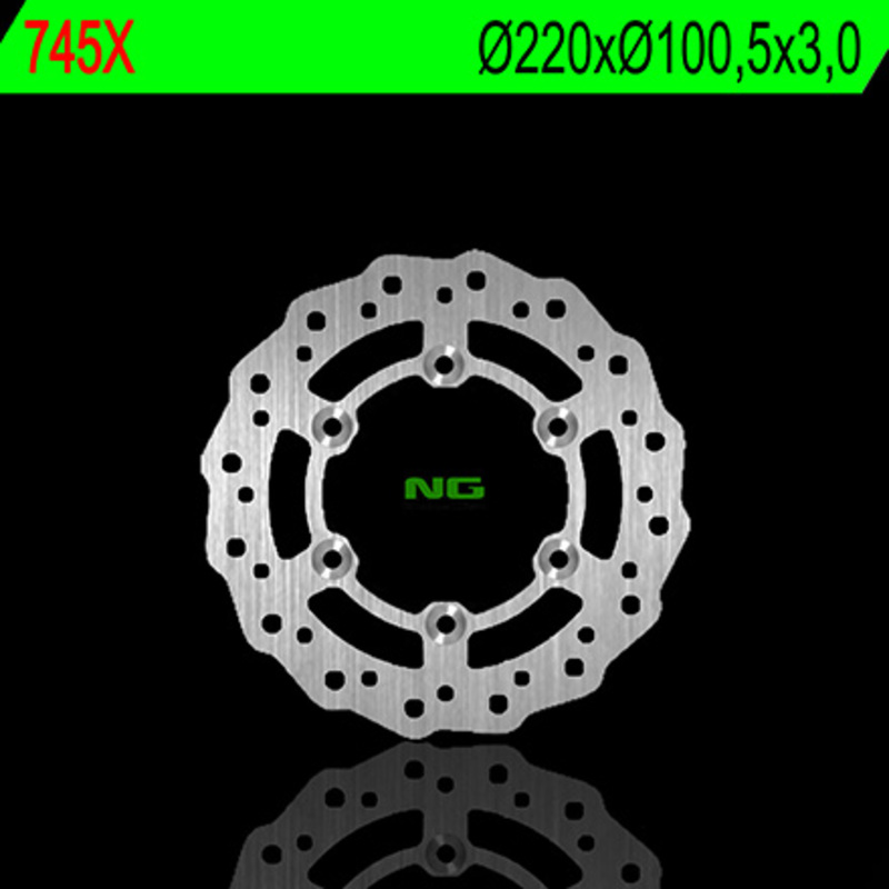 Disque de frein NG BRAKES pétale fixe 