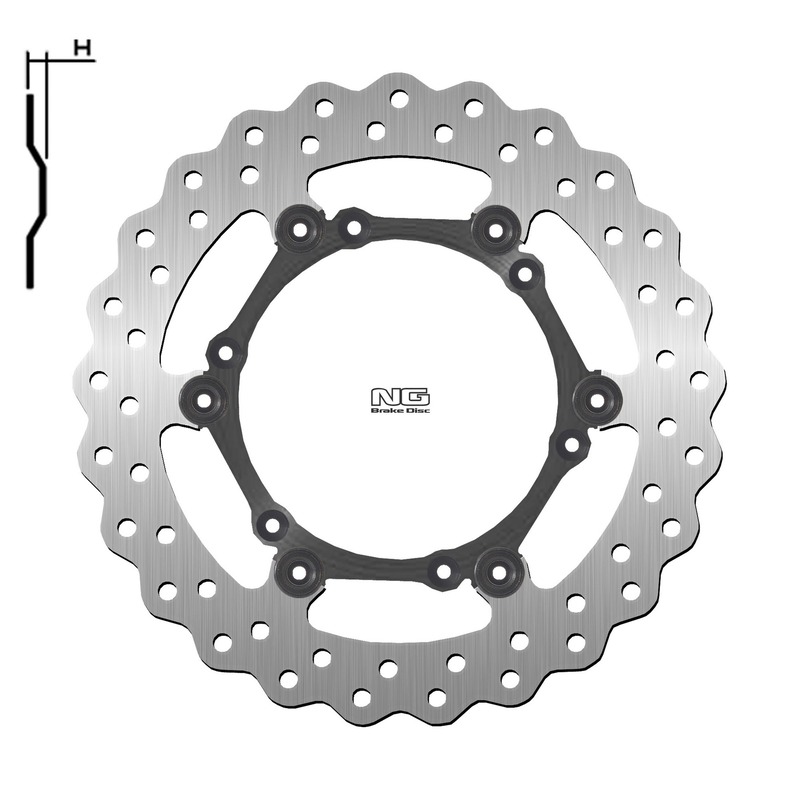 Disque de frein NG BRAKES pétale flottant 