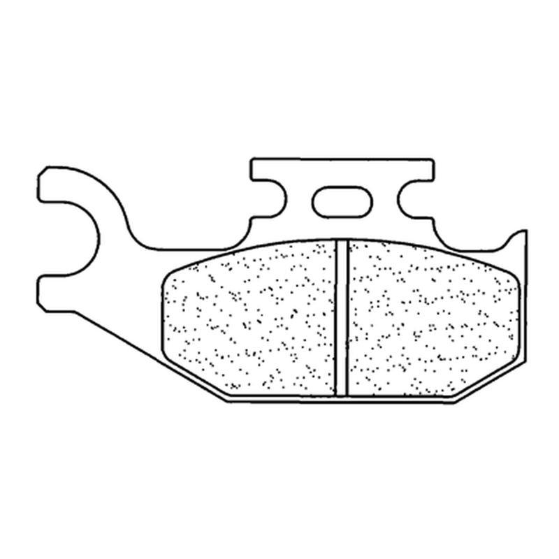 Plaquettes de frein CL BRAKES Quad métal fritté - 1102ATV1 