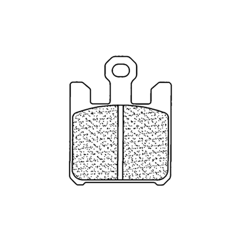 Plaquettes de frein CL BRAKES route métal fritté - 1110A3+ 