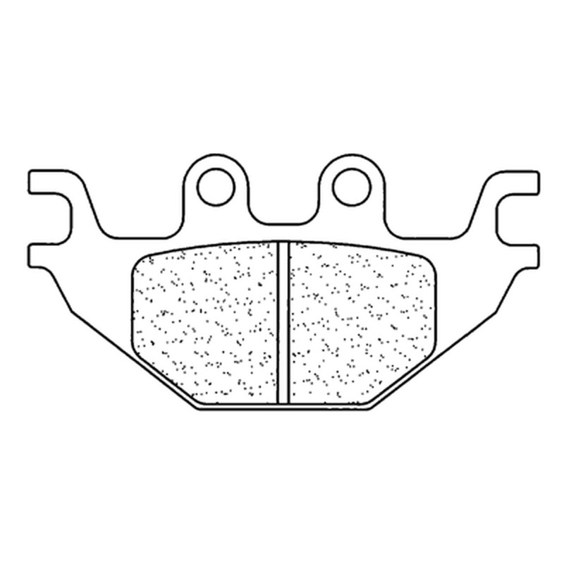 Plaquettes de frein CL BRAKES Quad métal fritté - 1147ATV1 