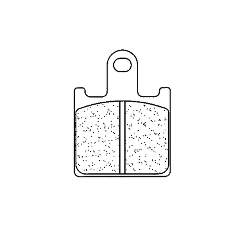 Plaquettes de frein CL BRAKES route métal fritté - 1177A3+ 