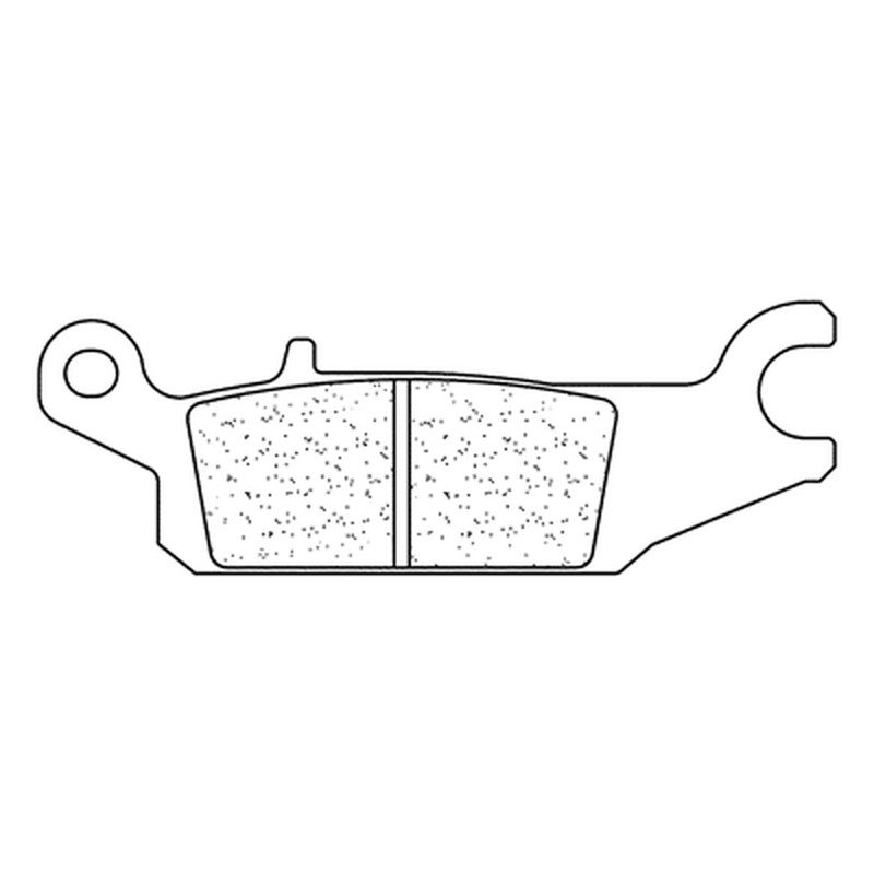 Plaquettes de frein CL BRAKES Quad métal fritté - 1195ATV1 