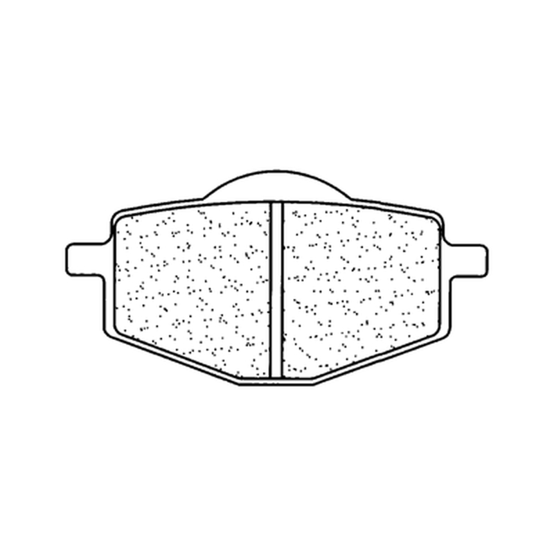 Plaquettes de frein CL BRAKES route métal fritté - 2284A3+ 