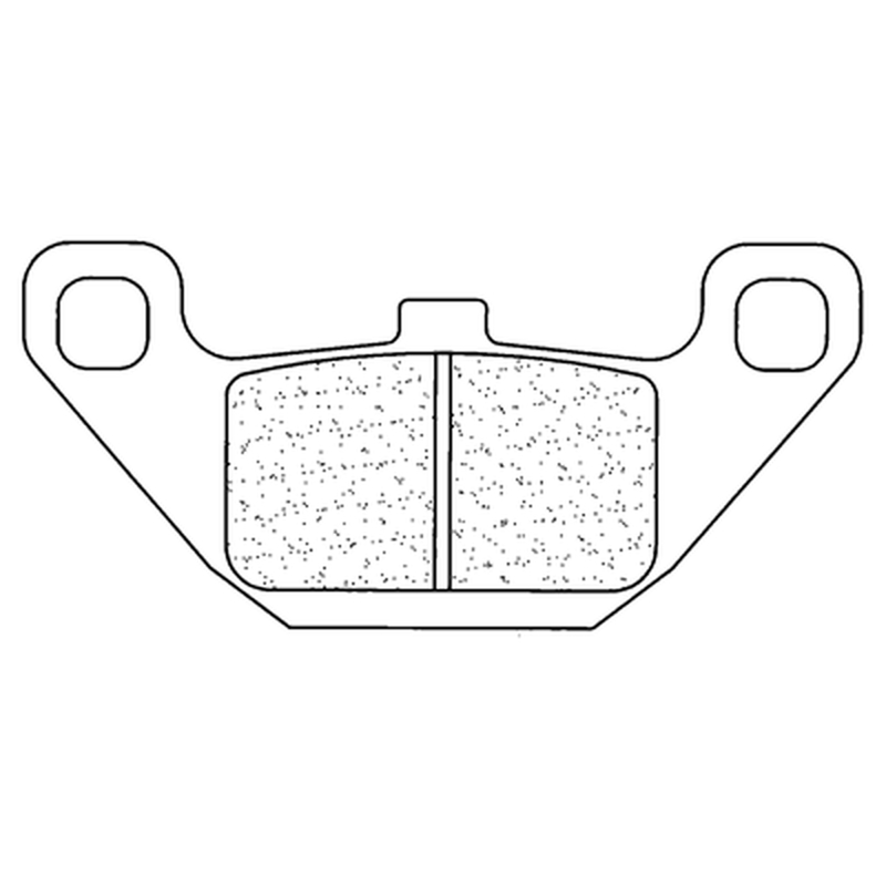 Plaquettes de frein CL BRAKES route métal fritté - 2285A3+ 